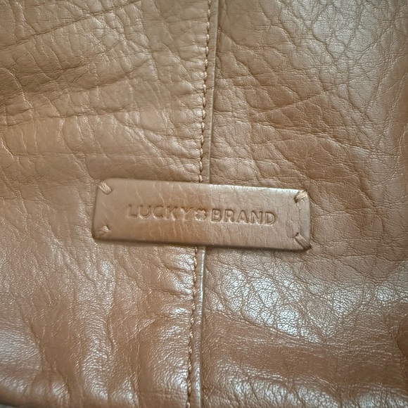LUCKY BRAND Leather Backpack